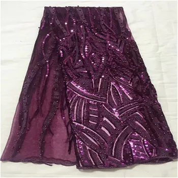 2019 High Quality Sequence French Nigerian Sequins Net Lace,African Tulle Mesh Sequence Lace Fabric For Dress 5yards/lot
2019 High Quality Sequence French Nigerian Sequins Net Lace,African Tulle Mesh Sequence Lace Fabric For Dress 5yards/lot