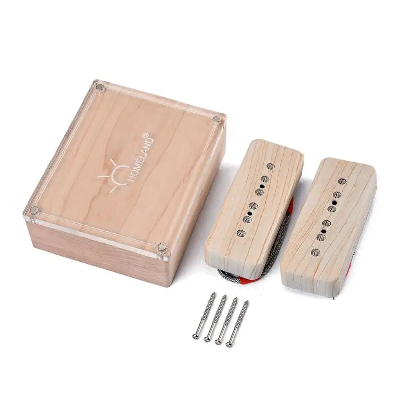 Replacement Pickup Set for P90 6 string Alnico 5 single coil pickup Set of 2 Pickup Parts Accessories W20
Replacement Pickup Set for P90 6 string Alnico 5 single coil pickup Set of 2 Pickup Parts Accessories W20