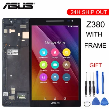 New For Asus Zenpad 8.0 Z380 Z380KL Z380CX Z380CX Z380C Z380M P024 LCD DIsplay + Touch Screen Digitizer Assembly with Frame
New For Asus Zenpad 8.0 Z380 Z380KL Z380CX Z380CX Z380C Z380M P024 LCD DIsplay + Touch Screen Digitizer Assembly with Frame