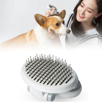 Pet Steel Needle Brush Massage Beauty Tools Dog Cats Remove Pet Loose Shed Hair Folding Handle Comb HG99
Pet Steel Needle Brush Massage Beauty Tools Dog Cats Remove Pet Loose Shed Hair Folding Handle Comb HG99