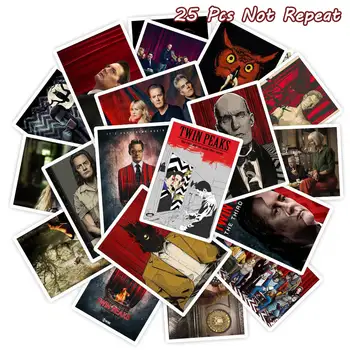 25PCS Horror TV Series Twin Peaks Terror Stickers for Waterproof Sunlight-Proof DIY Ideals for Cars Phone Skateboard Laptop
25PCS Horror TV Series Twin Peaks Terror Stickers for Waterproof Sunlight-Proof DIY Ideals for Cars Phone Skateboard Laptop