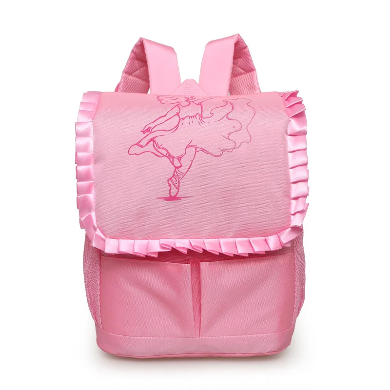 Children girls pink Ballet Dance Bag backpack canvas dancing ballerina printing ribbon ruffles dance bags for child kids
Children girls pink Ballet Dance Bag backpack canvas dancing ballerina printing ribbon ruffles dance bags for child kids