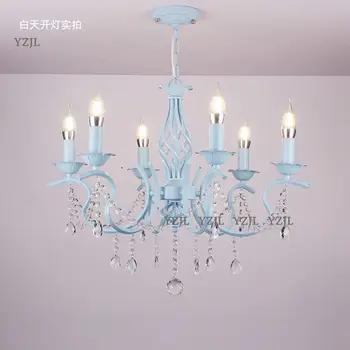 Crystal chandelier lamp Princess room pink girl romantic Wedding room chandelier Garden Guest Restaurant bedroom chandeliers
Crystal chandelier lamp Princess room pink girl romantic Wedding room chandelier Garden Guest Restaurant bedroom chandeliers