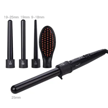 Professional Interchangeable Barrels Hair Curler 5in1 Curling Iron Set Hair Curling Wand Styling Tool Multiple Combine Available
Professional Interchangeable Barrels Hair Curler 5in1 Curling Iron Set Hair Curling Wand Styling Tool Multiple Combine Available