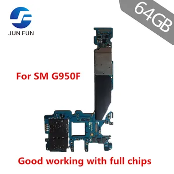 JUN FUN Unlocked Motherboard 64GB ROM 4GB RAM For Samsung Galaxy S8 G950F Android OS Mainboard Logic Board
JUN FUN Unlocked Motherboard 64GB ROM 4GB RAM For Samsung Galaxy S8 G950F Android OS Mainboard Logic Board