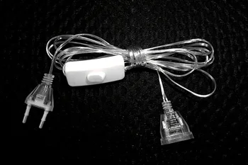 3M Extender EU plug 220V for LED String Christmas Lights Garden with on/off switch Home Wedding Party Decoration
3M Extender EU plug 220V for LED String Christmas Lights Garden with on/off switch Home Wedding Party Decoration