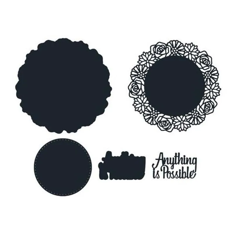 HamyHo Flower Frame Word Set Metal Cutting Dies for Scrapbooking album Emboss paper Craft Die cut Card make Stencil die Template
HamyHo Flower Frame Word Set Metal Cutting Dies for Scrapbooking album Emboss paper Craft Die cut Card make Stencil die Template