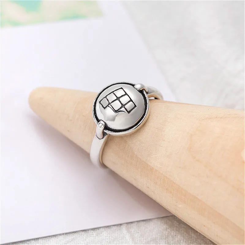 Fengxiaoling New Fashion Real 925 Sterling Silver Round Rings For Women Simple Lattice Open Rings Fashion Party Jewelry
Fengxiaoling New Fashion Real 925 Sterling Silver Round Rings For Women Simple Lattice Open Rings Fashion Party Jewelry