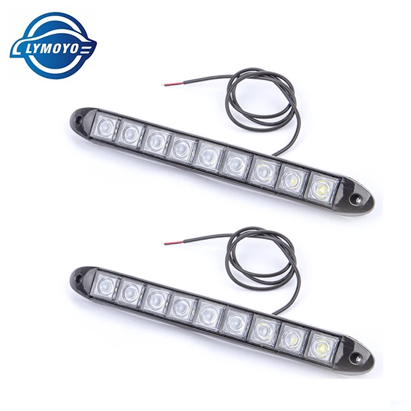 NEW!2*9 LED COB DRL Fog Lights Flexible Silicone Daytime Running Lights Waterproof 10w Super Bright Led Fog Light car styling
NEW!2*9 LED COB DRL Fog Lights Flexible Silicone Daytime Running Lights Waterproof 10w Super Bright Led Fog Light car styling