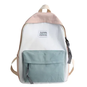 Backpack Women School Bags For Teenagers Large Capacity Solid Color Waterproof Nylon Casual Backpack School Bag Mochilas #YL5
Backpack Women School Bags For Teenagers Large Capacity Solid Color Waterproof Nylon Casual Backpack School Bag Mochilas #YL5