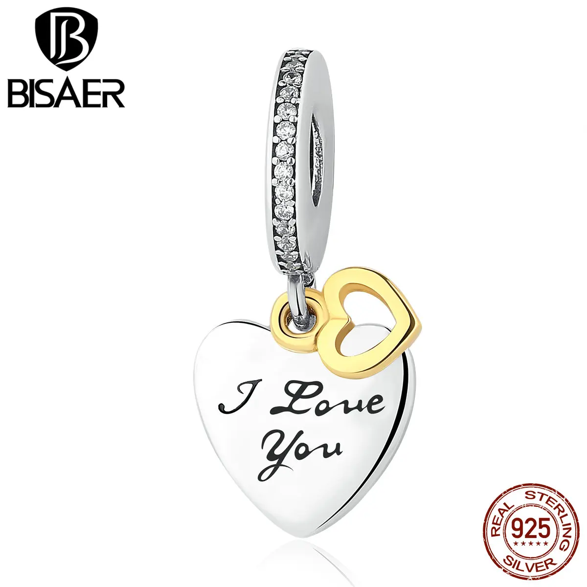 925 Sterling Silver Engrave Love You Forever Pendant Charms Fit BISAER Bracelet & Necklaces DIY Jewelry Accessories EDC070
925 Sterling Silver Engrave Love You Forever Pendant Charms Fit BISAER Bracelet & Necklaces DIY Jewelry Accessories EDC070