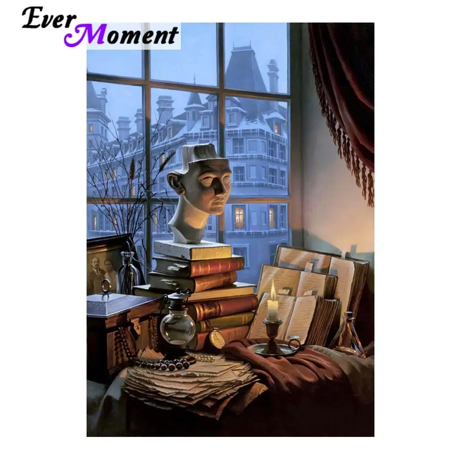 Ever Moment Diamond Embroidery Aleksei Artist Book Window DIY Diamond Painting Cross Stitch Needlework Craft Wall Picture ASF942
Ever Moment Diamond Embroidery Aleksei Artist Book Window DIY Diamond Painting Cross Stitch Needlework Craft Wall Picture ASF942