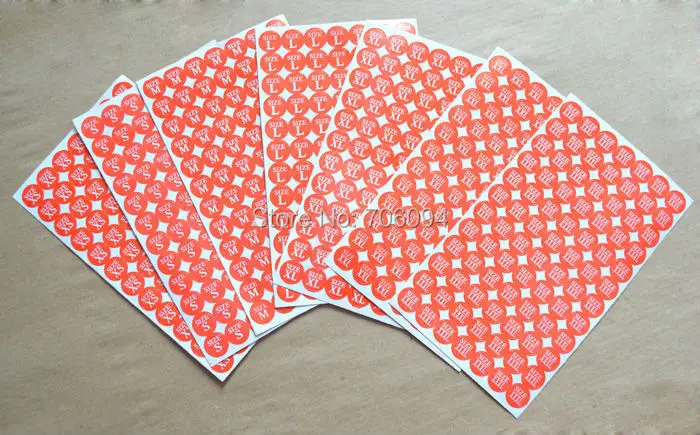 14sheets=1176pcs/lot 1cm Stock printed red size label stickers,number tags,Garment size label Round paper size sticker
14sheets=1176pcs/lot 1cm Stock printed red size label stickers,number tags,Garment size label Round paper size sticker