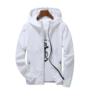 Men Women Waterproof Windbreaker Zipper Jacket Hoodie Light Sports Outwear Coat Tops Hot Sale
Men Women Waterproof Windbreaker Zipper Jacket Hoodie Light Sports Outwear Coat Tops Hot Sale