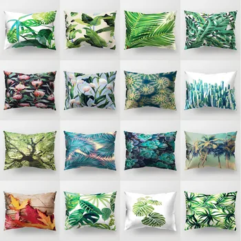 Green Plant Printiing Pillow Case Home Linen Pillowcases Decorative Cover Office 30*50cm
Green Plant Printiing Pillow Case Home Linen Pillowcases Decorative Cover Office 30*50cm