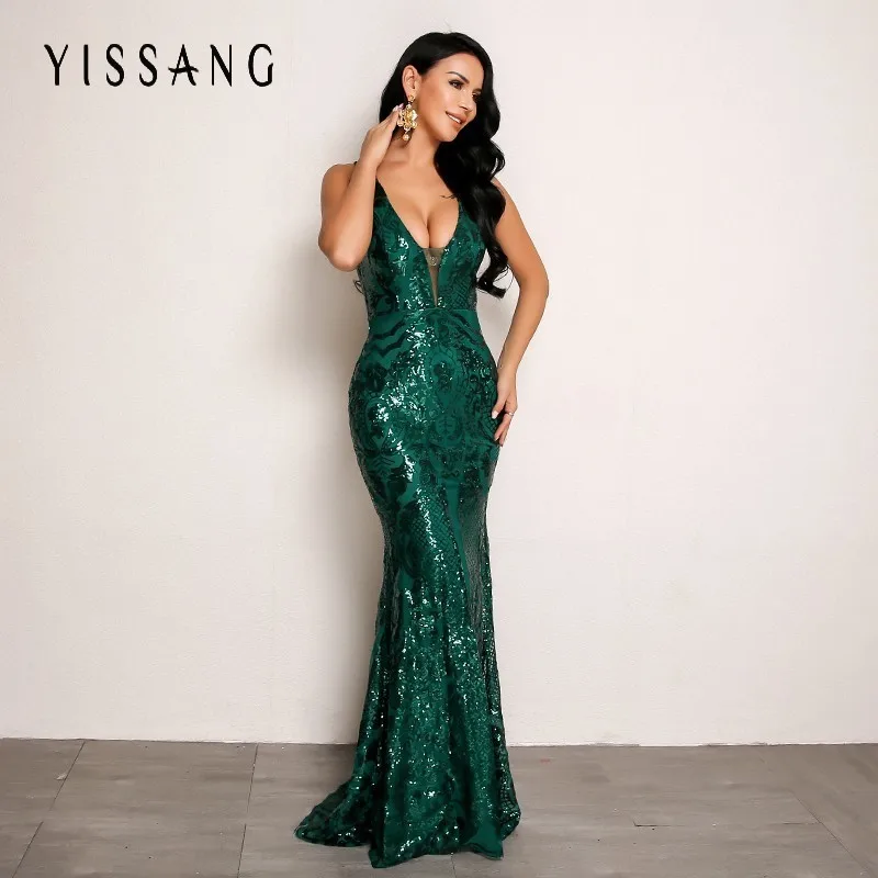 Yissang 2018 New Sexy Women Long Dress Summer Deep V Neck Dresses Sleeveless Solid Mermaid Party Sequin Dress Woman Vestidos
Yissang 2018 New Sexy Women Long Dress Summer Deep V Neck Dresses Sleeveless Solid Mermaid Party Sequin Dress Woman Vestidos