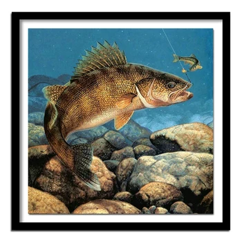 Diy Diamond Painting Cross Stitch Fish Diamond Embroidery Round Full Pattern Rhinestone Kits For Needlework XC563
Diy Diamond Painting Cross Stitch Fish Diamond Embroidery Round Full Pattern Rhinestone Kits For Needlework XC563