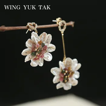 wing yuk tak Fashion Vintage Handmade Baroque Flower Freshwater Pearl Earrings For Women Party Wedding Luxury Drop Earrings
wing yuk tak Fashion Vintage Handmade Baroque Flower Freshwater Pearl Earrings For Women Party Wedding Luxury Drop Earrings