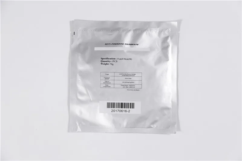 50pcs Anti Freeze Membrane Film Cavitation Freeze Fat Cryo Cooling Weight Loss Therapy Cryo Pads Antifreeze Cooling Gel Film
50pcs Anti Freeze Membrane Film Cavitation Freeze Fat Cryo Cooling Weight Loss Therapy Cryo Pads Antifreeze Cooling Gel Film