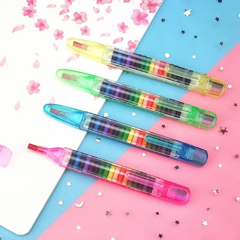 Color Random Color Crayon 20 Color Primary School Children's Safety Non-toxic Painting Graffiti Pen Oil Pastel Painting Gift
Color Random Color Crayon 20 Color Primary School Children's Safety Non-toxic Painting Graffiti Pen Oil Pastel Painting Gift