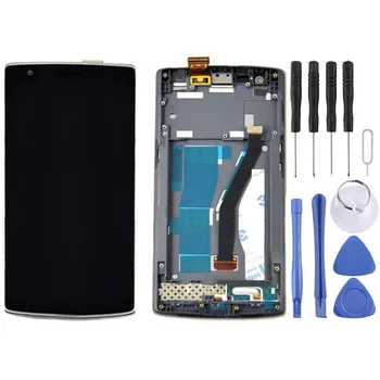 New for OnePlus One LCD Screen and Digitizer Full Assembly with Frame for OnePlus One
New for OnePlus One LCD Screen and Digitizer Full Assembly with Frame for OnePlus One