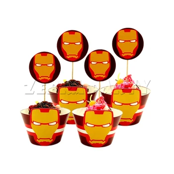 Birthday Party Dessert Cake Decorations Iron Man Cartoons Around The Baking Decorations 
Birthday Party Dessert Cake Decorations Iron Man Cartoons Around The Baking Decorations