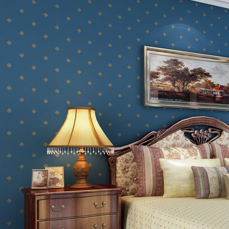 beibehang Deep blue Mediterranean modern minimalist bedroom living room TV background wallpaper non-woven wallpaper warm yellow
beibehang Deep blue Mediterranean modern minimalist bedroom living room TV background wallpaper non-woven wallpaper warm yellow