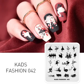 KADS Rectangle nail stamping plates Dance Image of Nail Stamp Stamping Stencil colorful Template Plate for Nail Decoration
KADS Rectangle nail stamping plates Dance Image of Nail Stamp Stamping Stencil colorful Template Plate for Nail Decoration