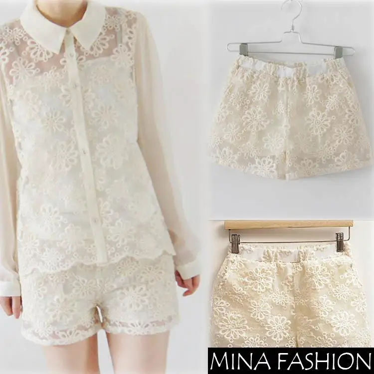 NEW SWEET ORGANZA LACE EMBROIDERED FLOWERS ELASTIC WAIST SHORTS, LINED, TWO POCKETS GWF-6425890Freeshipping
NEW SWEET ORGANZA LACE EMBROIDERED FLOWERS ELASTIC WAIST SHORTS, LINED, TWO POCKETS GWF-6425890Freeshipping