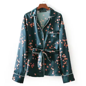 Women's suit 2019 summer new fashion floral comfortable long-sleeved shirt + casual flower print wide-leg pants women
Women's suit 2019 summer new fashion floral comfortable long-sleeved shirt + casual flower print wide-leg pants women