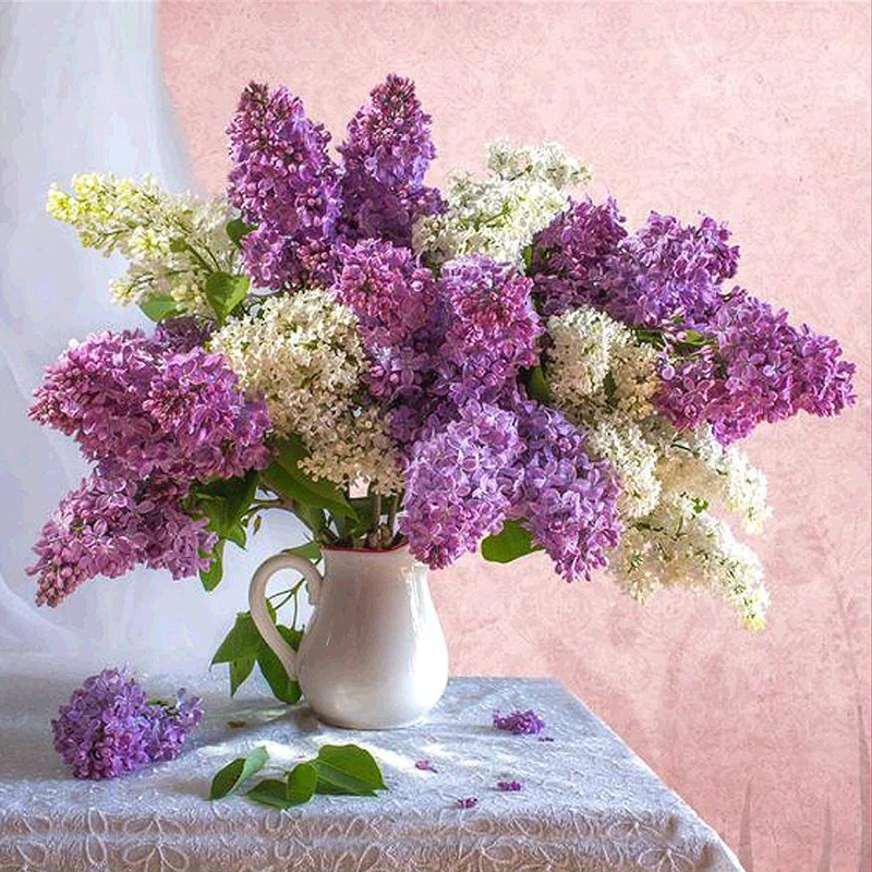 5D Diy Diamond Embroidery Purple Flowers home decor round Diamond painting moasic picture pastes picture
5D Diy Diamond Embroidery Purple Flowers home decor round Diamond painting moasic picture pastes picture