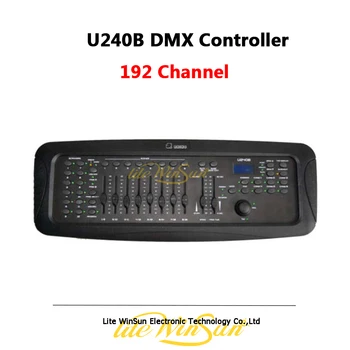DMX512 Controller U240B for Moving Head Light Operator Party DJ Stage Lighting Console 12 Lights 16 Channel USB Backup
DMX512 Controller U240B for Moving Head Light Operator Party DJ Stage Lighting Console 12 Lights 16 Channel USB Backup