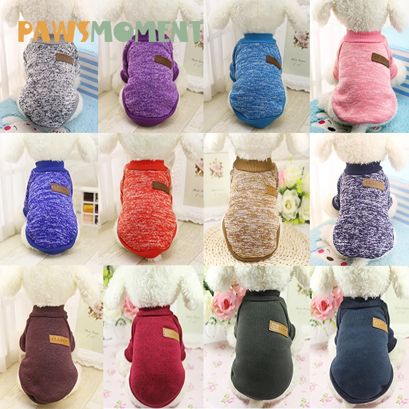 Hot Spring Autumn Puppy Clothes for Dogs 11 Colors Selectable Soft Warm Pet Sweater Dog Clothes for Small Medium Dogs XS-XXL
Hot Spring Autumn Puppy Clothes for Dogs 11 Colors Selectable Soft Warm Pet Sweater Dog Clothes for Small Medium Dogs XS-XXL