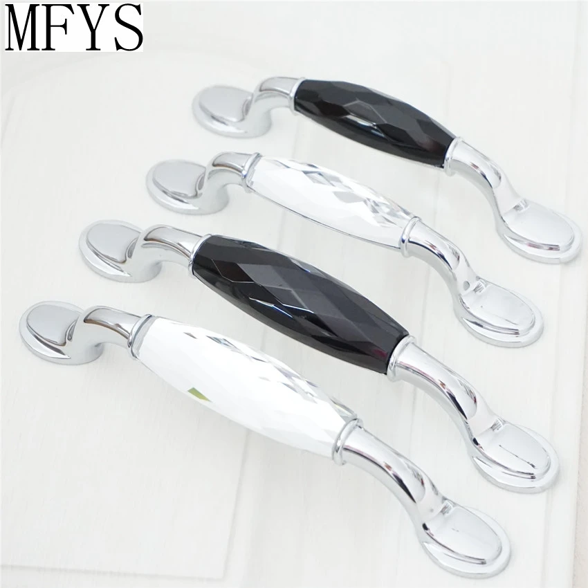 5.0'' 3.75'' Black Clear Crystal Drawer Pulls Handles Bright Silver Dresser Handles Furniture Hardware Kitchen Handles
5.0'' 3.75'' Black Clear Crystal Drawer Pulls Handles Bright Silver Dresser Handles Furniture Hardware Kitchen Handles