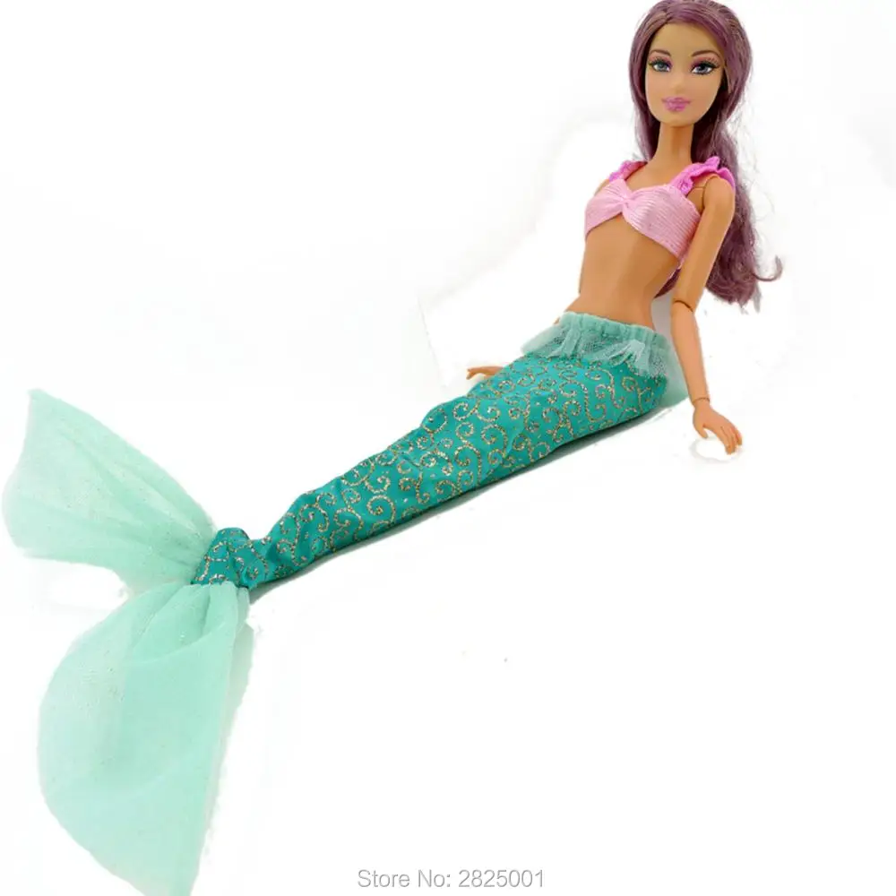 Handmade Outfit Mermaid Costume Pink Bra Tops Fishtail Copy Ariel Princess Clothes For Barbie Doll Dollhouse Accessories Kid Toy
Handmade Outfit Mermaid Costume Pink Bra Tops Fishtail Copy Ariel Princess Clothes For Barbie Doll Dollhouse Accessories Kid Toy