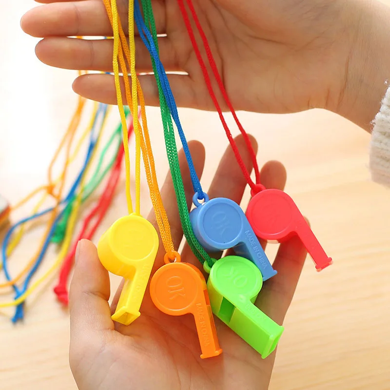 Loud Sound Referee Whistle With Hanging Rope Random Color Pinkycolor Cheer for Supplies Plastic Whistling Small Gift 5PCS
Loud Sound Referee Whistle With Hanging Rope Random Color Pinkycolor Cheer for Supplies Plastic Whistling Small Gift 5PCS