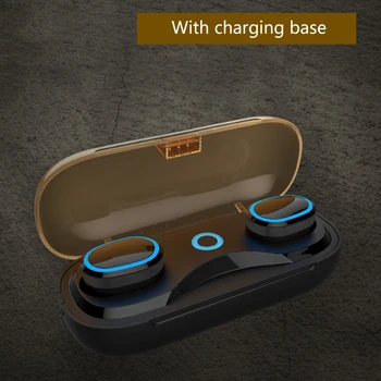 Bluetooth 5.0 Wireless Earphones Waterproof IPX7 Touching Earphones 3D Hi-Fi Sound Earphones I EM88
Bluetooth 5.0 Wireless Earphones Waterproof IPX7 Touching Earphones 3D Hi-Fi Sound Earphones I EM88