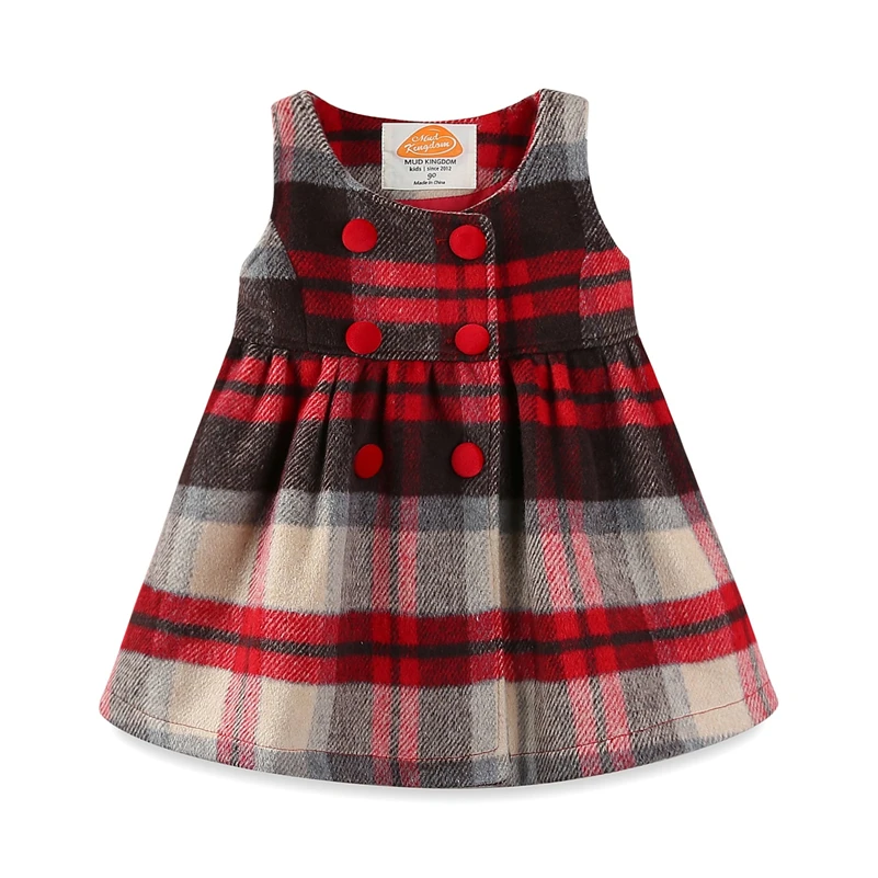 baby girl tartan outfit