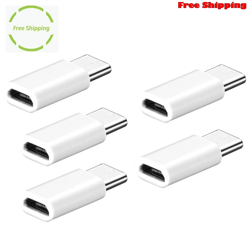 5 pcs USB-C Type-C to Micro USB Data Charging Adapter for LG G5 / Nexus 6P/5X Free Shipping Computer Accessories Drop Shipping
5 pcs USB-C Type-C to Micro USB Data Charging Adapter for LG G5 / Nexus 6P/5X Free Shipping Computer Accessories Drop Shipping