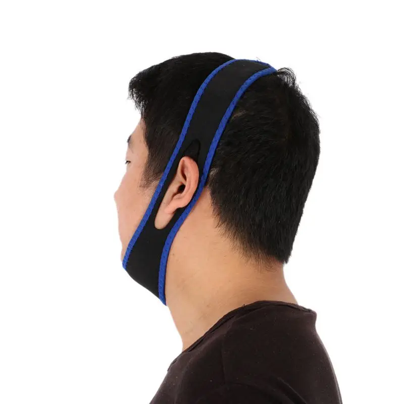 Image 2017 Anti Snore Chin Strap Stop Snoring Chin Strap Snore Belt Anti Apnea Jaw Solution Sleep Support