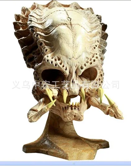 Predator Model 1:1 Alien War Resin Aliens Skull Statue Art and Craft So Cool! Home and Office Decoration
Predator Model 1:1 Alien War Resin Aliens Skull Statue Art and Craft So Cool! Home and Office Decoration