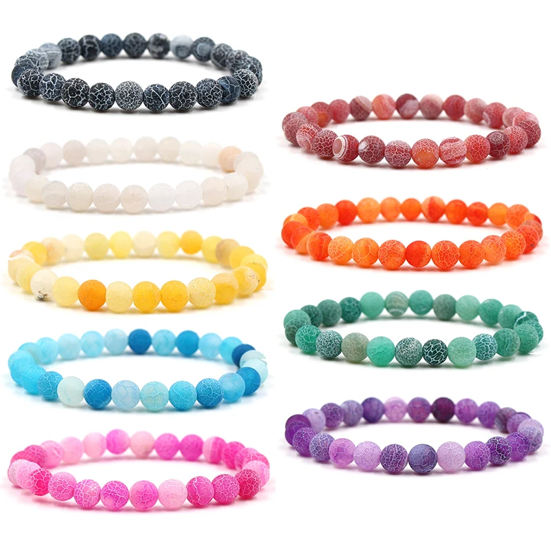 Colorful Natural Weathered Stone Bracelet 8MM Rock DIY Essential Women Men Bracelet Jewelry Gift
Colorful Natural Weathered Stone Bracelet 8MM Rock DIY Essential Women Men Bracelet Jewelry Gift