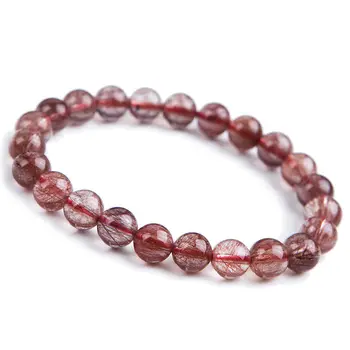 free shipping Natural Brazil Red Hair Rutilated Quartz Crystal Beads Bracelet 7mm AAA
free shipping Natural Brazil Red Hair Rutilated Quartz Crystal Beads Bracelet 7mm AAA
