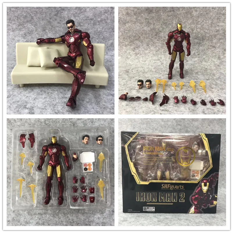 figuarts IRON MAN 2 MK4 ironman and sofa Tonys Figure PVC Action Figure Collectible Model Toys
figuarts IRON MAN 2 MK4 ironman and sofa Tonys Figure PVC Action Figure Collectible Model Toys
