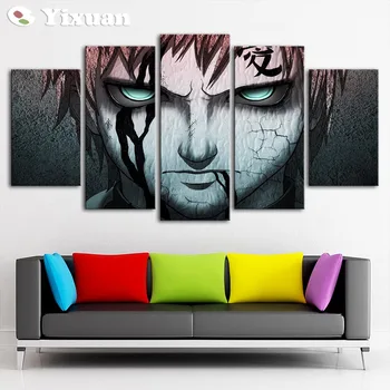 5 Panels Gaara Modern Wall Art For Wall Decor Home Decoration Picture Paint on Canvas Prints Painting (Framed)
5 Panels Gaara Modern Wall Art For Wall Decor Home Decoration Picture Paint on Canvas Prints Painting (Framed)