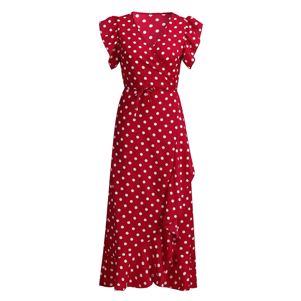 Dresses For Women Lady Dots Boho Beach Maxi sundress female summer vestidos de fiesta de noche
Dresses For Women Lady Dots Boho Beach Maxi sundress female summer vestidos de fiesta de noche