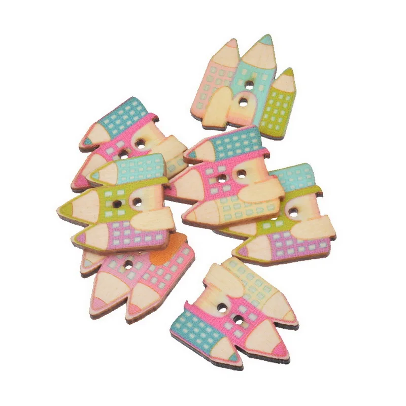 Hoomall 20/30pcs Flatback Button For Clothing Scrapbooking Craft DIY Handmade Decoration Rocket Alphabets Wooden Button
Hoomall 20/30pcs Flatback Button For Clothing Scrapbooking Craft DIY Handmade Decoration Rocket Alphabets Wooden Button
