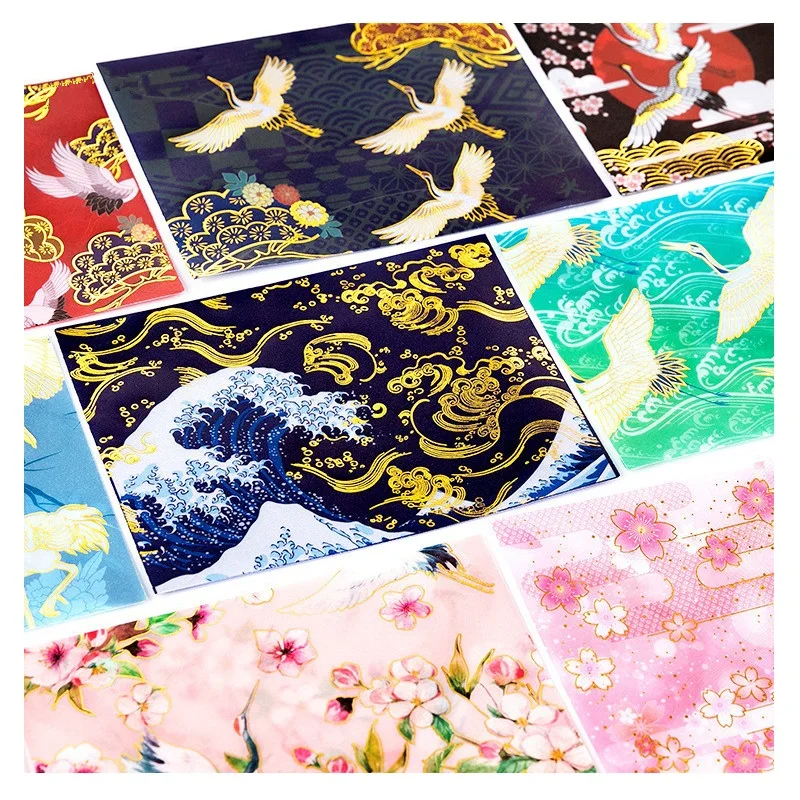 3 Envelopes+3 Sealing Stickers Bronzing Sulphuric Acid Paper Craft Paper Envelope Japanese Style Envelope
3 Envelopes+3 Sealing Stickers Bronzing Sulphuric Acid Paper Craft Paper Envelope Japanese Style Envelope
