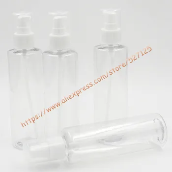 200ml clear/transparent PET bottle with white plastic pump.lotion/hand wash/Shampoo/moisturizer/facial water bottle
200ml clear/transparent PET bottle with white plastic pump.lotion/hand wash/Shampoo/moisturizer/facial water bottle