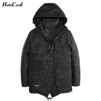 HALACOOD Hot Sell Fashion Windproof Mens Winter Parkas Thick Warm Cotton Paddad Hooded Coat Male Bombers Jackets Slim Outwear
HALACOOD Hot Sell Fashion Windproof Mens Winter Parkas Thick Warm Cotton Paddad Hooded Coat Male Bombers Jackets Slim Outwear